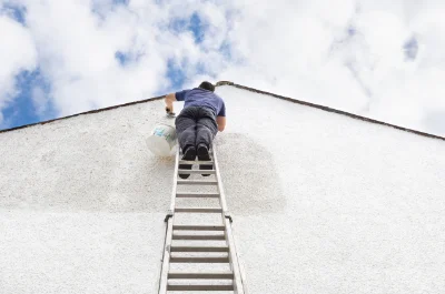 Peinture extérieure à Hérisson — façades et ravalement